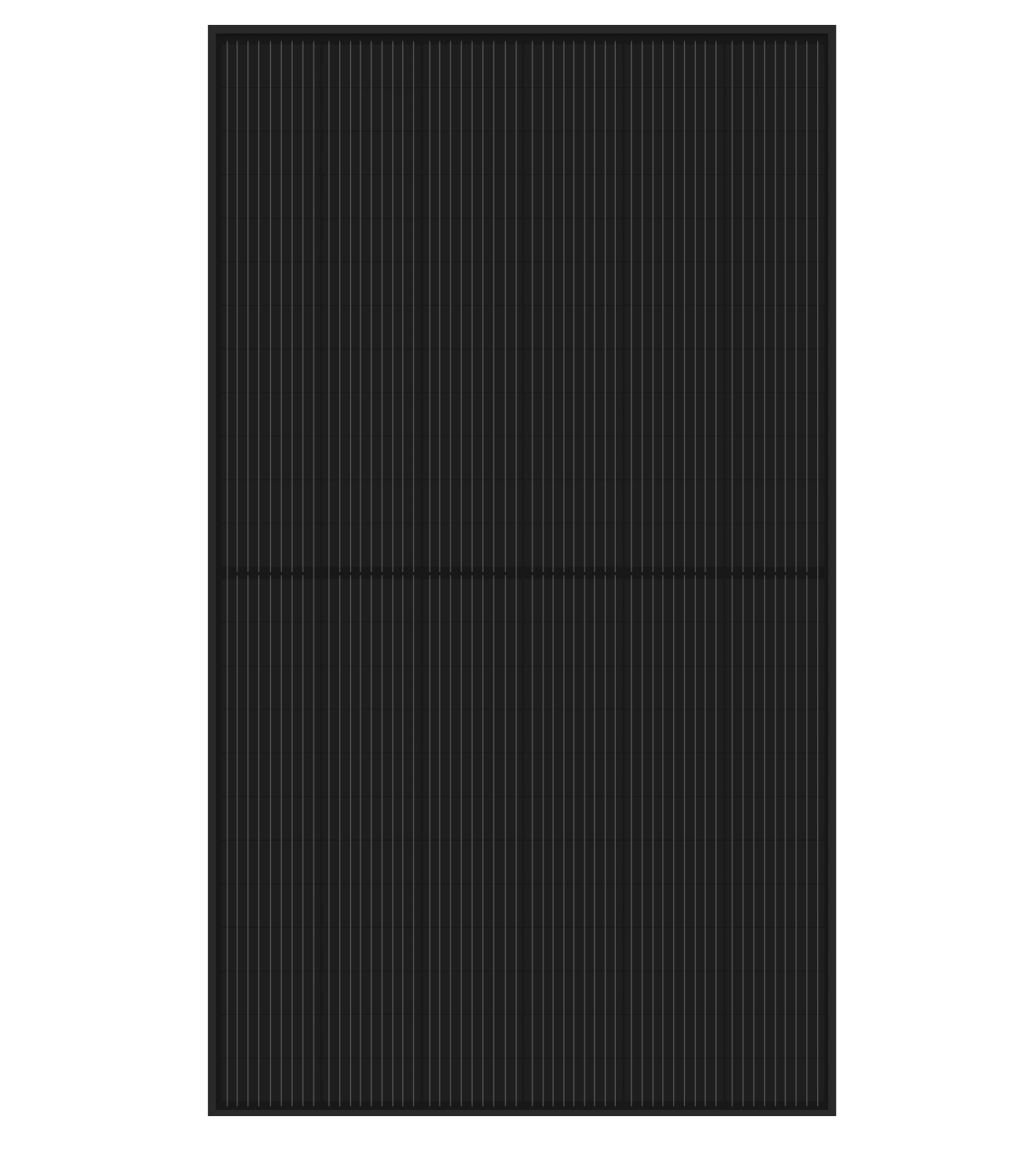 Solarmodul Austa AU-120MH 375 Watt Peak - full black